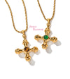 Santa Cross Necklace