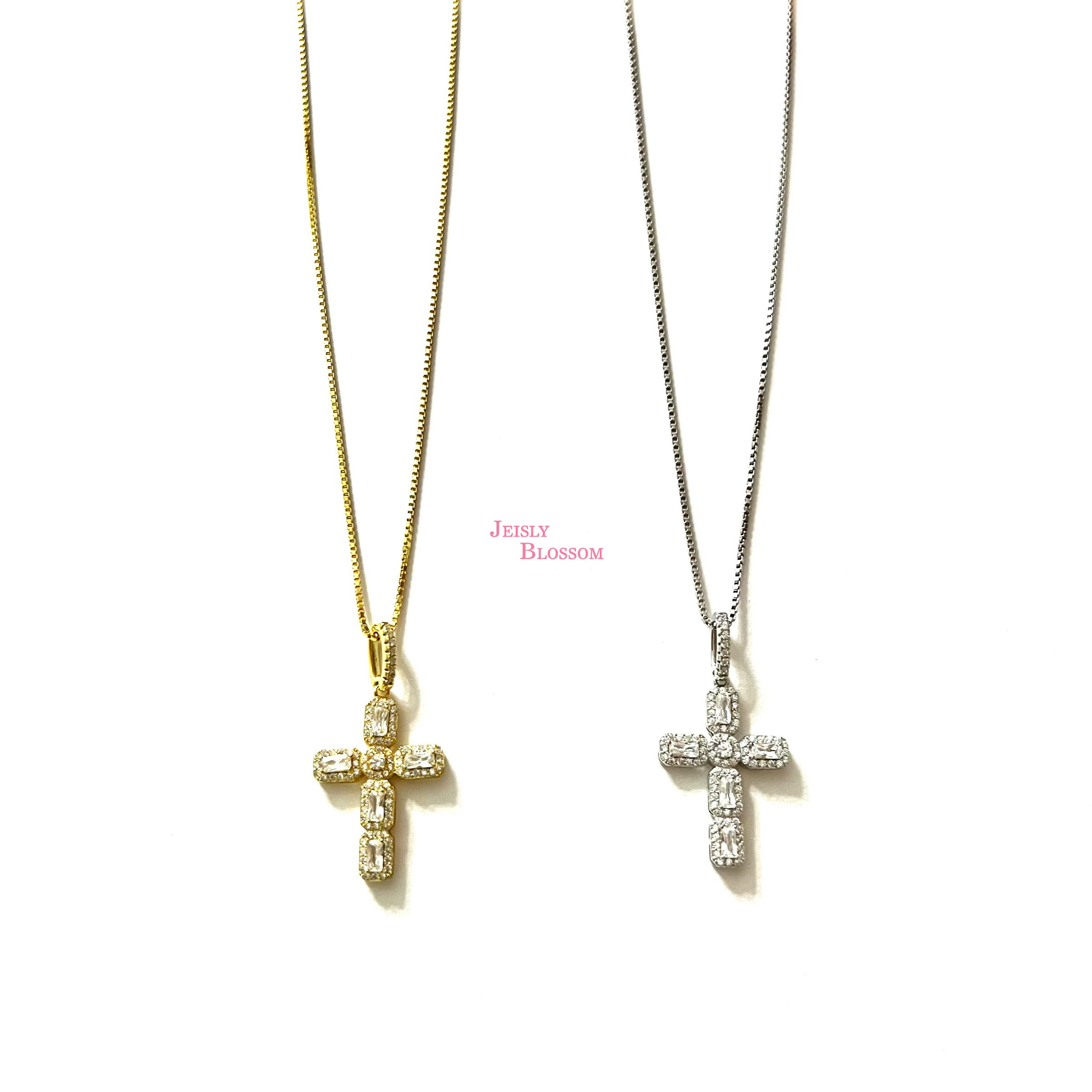 Ivy Cross Necklace