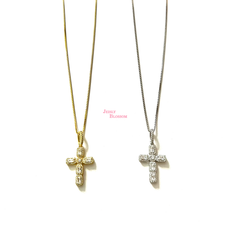 Ivy Cross Necklace