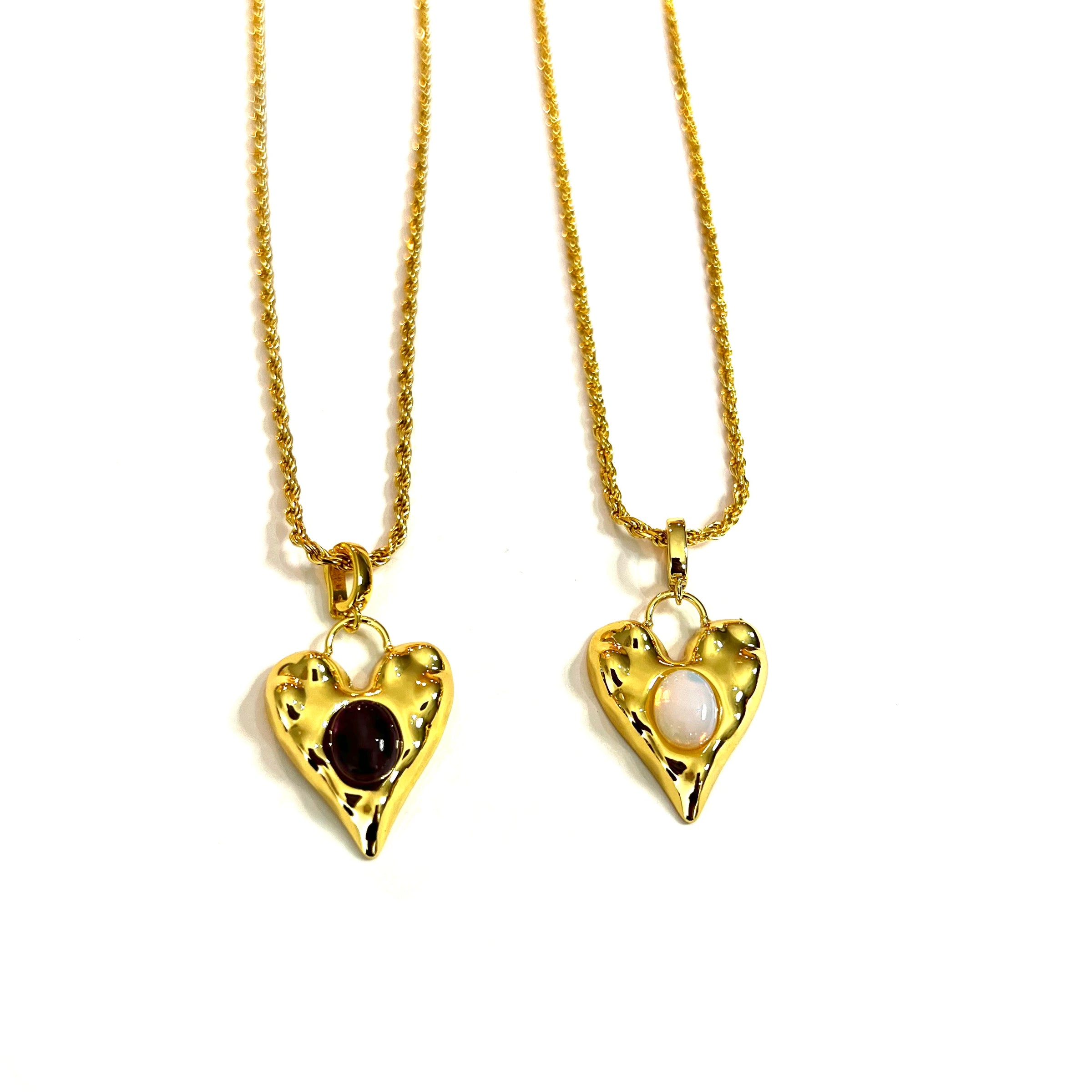 Quil Heart Necklace