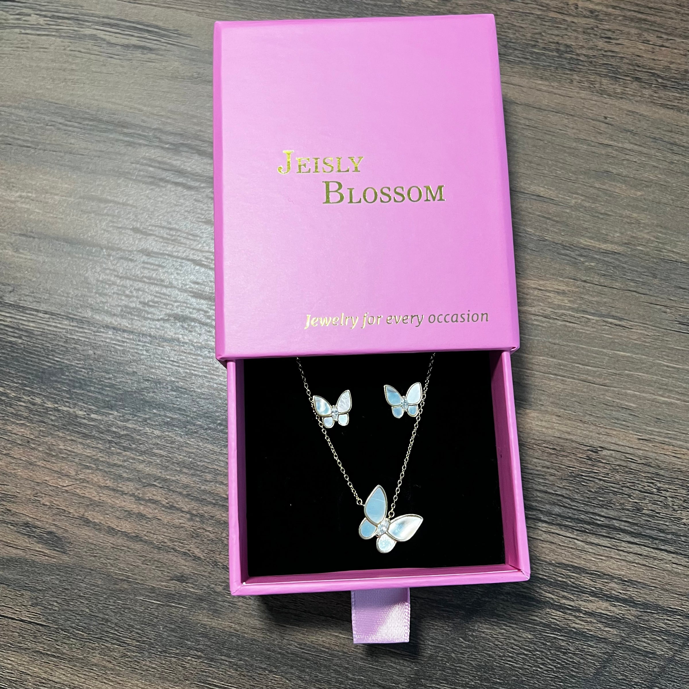 Lily Butterfly Necklace