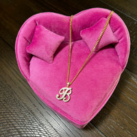 Script Initial Necklace