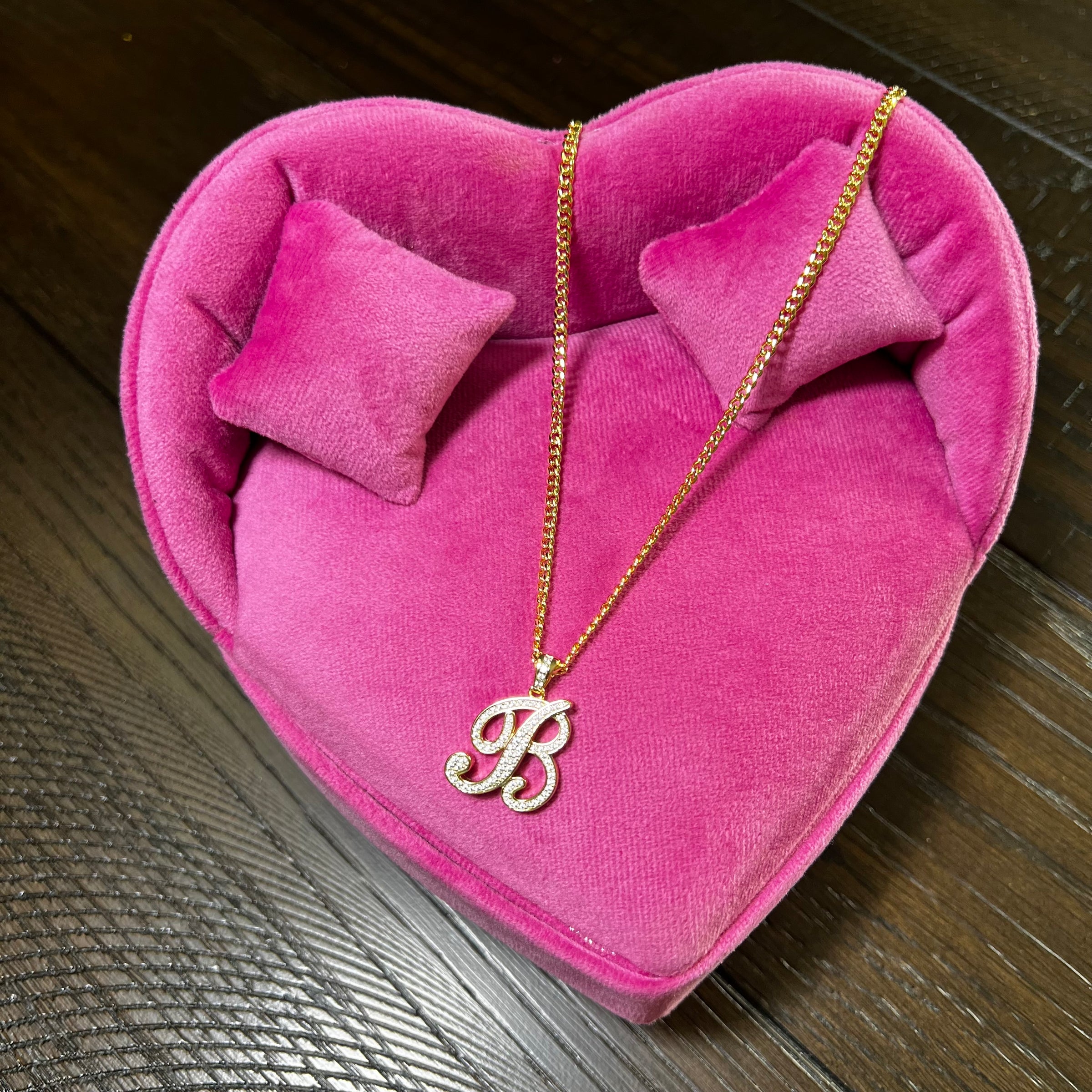 Script Initial Necklace