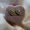 Tesoro Heart Stud Earrings