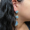 B Stones Stud Earrings