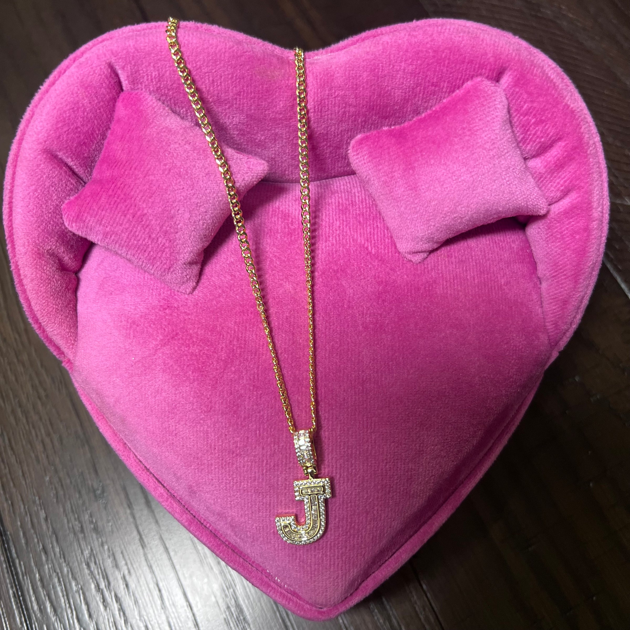 Cuban Initial Necklace