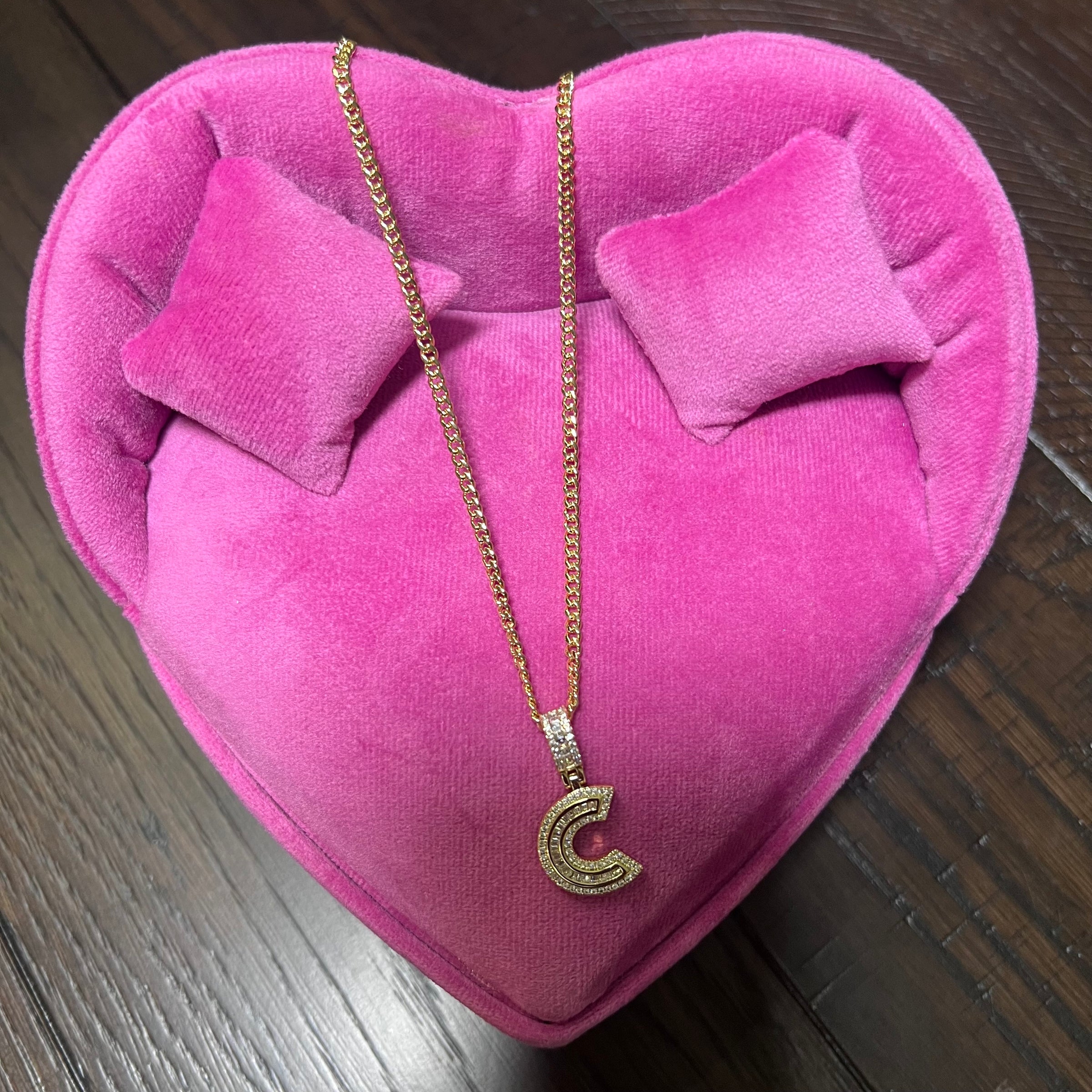 Cuban Initial Necklace