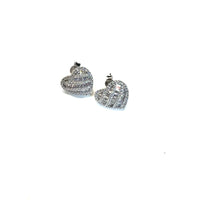 Tesoro Heart Stud Earrings