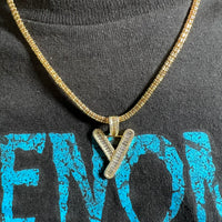 The Ice Cut Initial Necklace