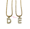 The Ice Cut Initial Necklace
