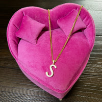 Script Initial Necklace