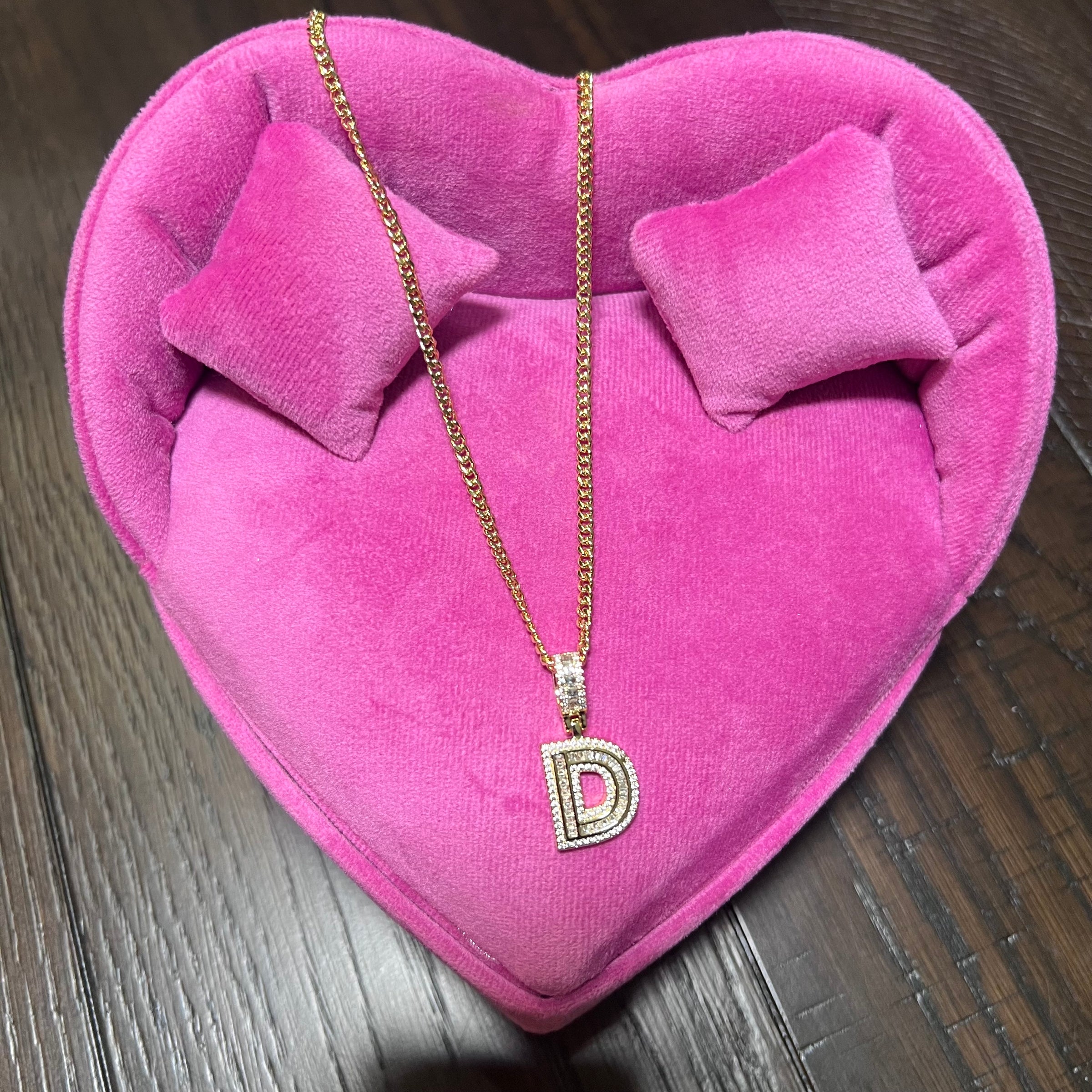 Cuban Initial Necklace