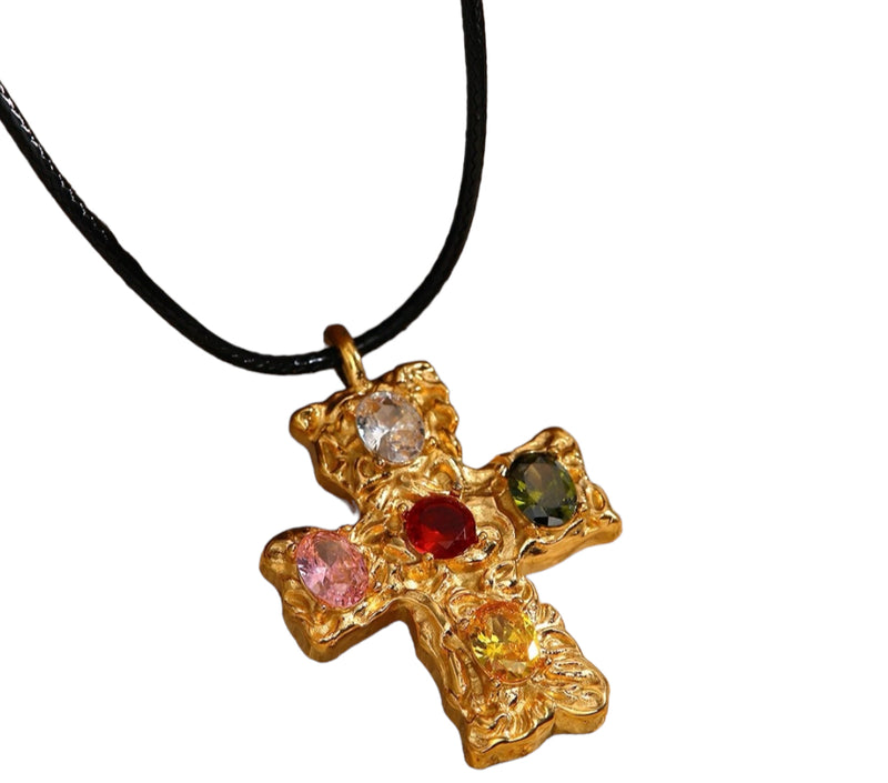 Vintage Cross Necklace