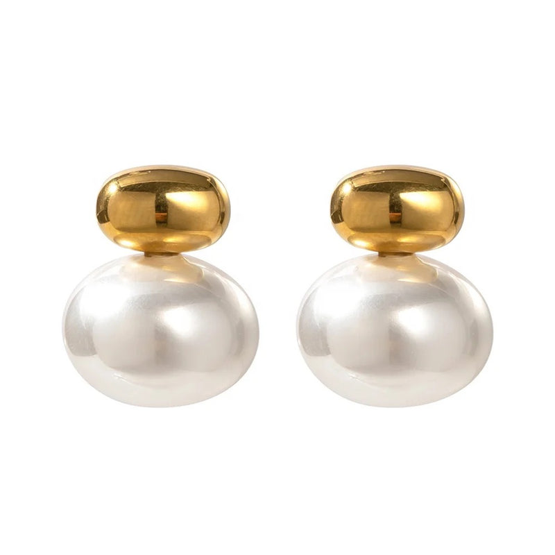 My Pearl Stud Earrings