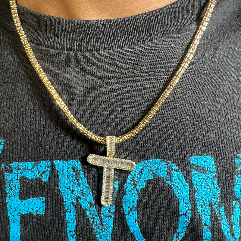 The Ice Cut Initial Necklace
