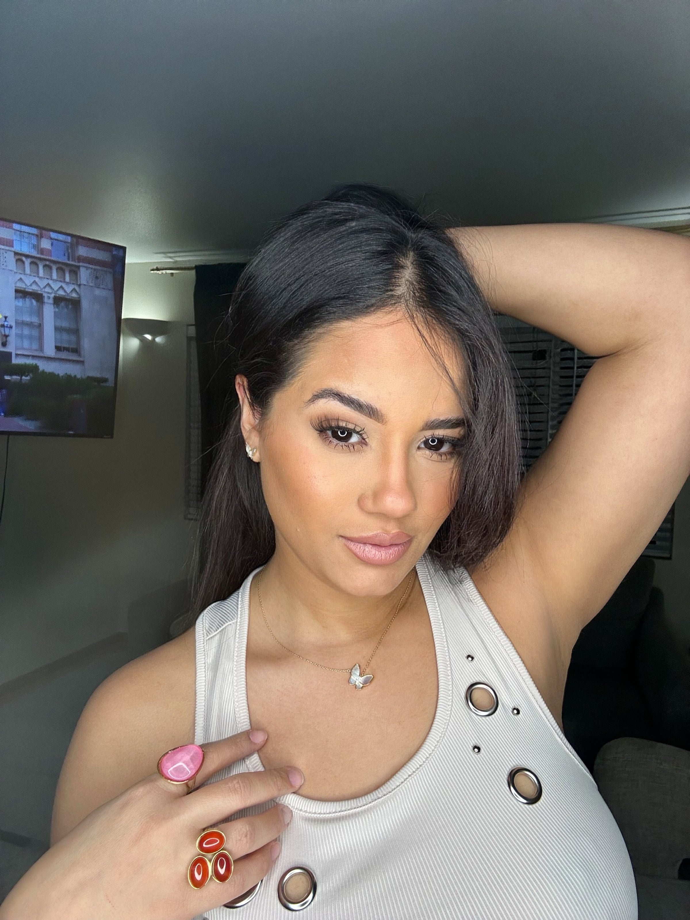 Lily Butterfly Necklace