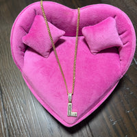 Cuban Initial Necklace