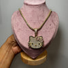 Ice Kitty Necklace