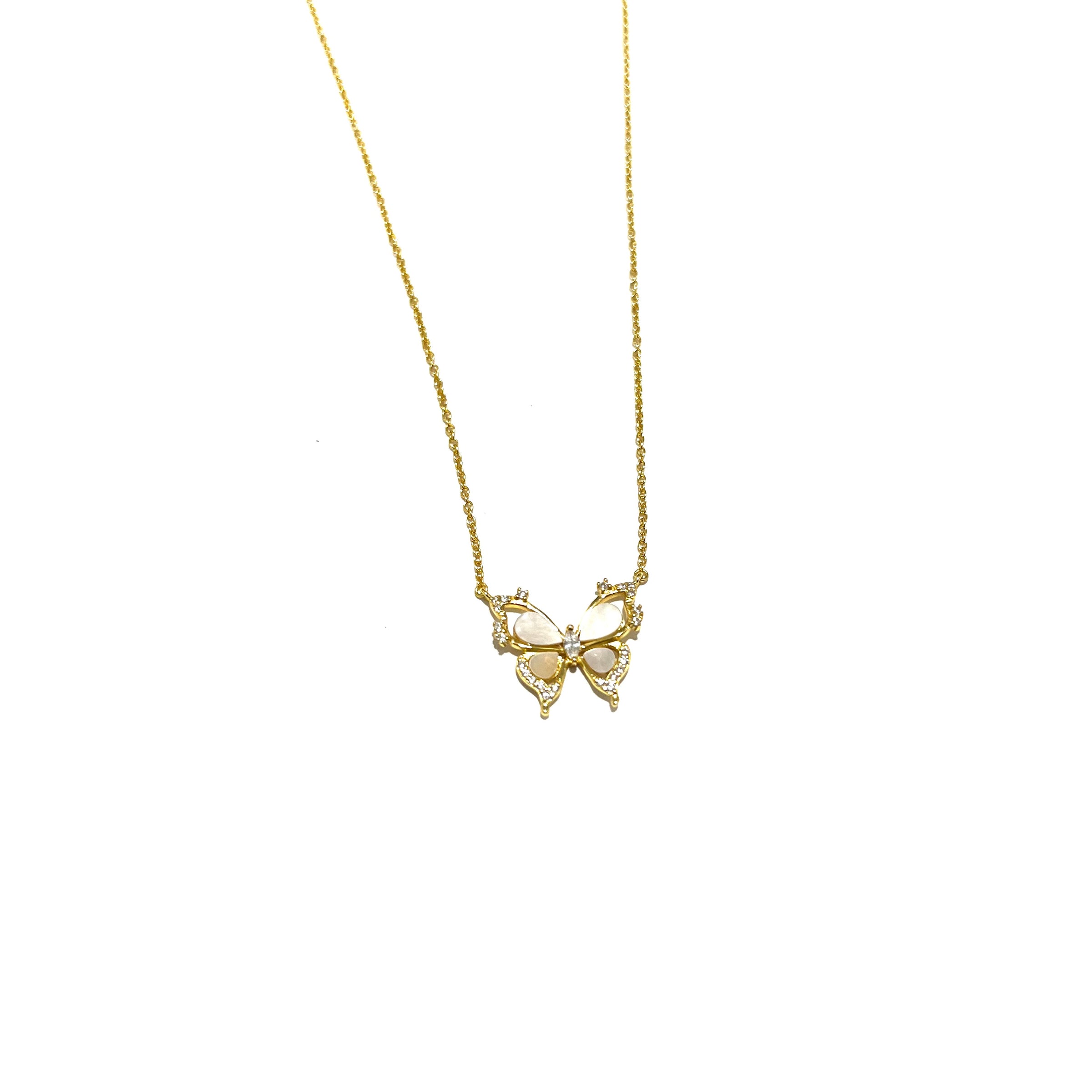 Tiana Butterfly Necklace