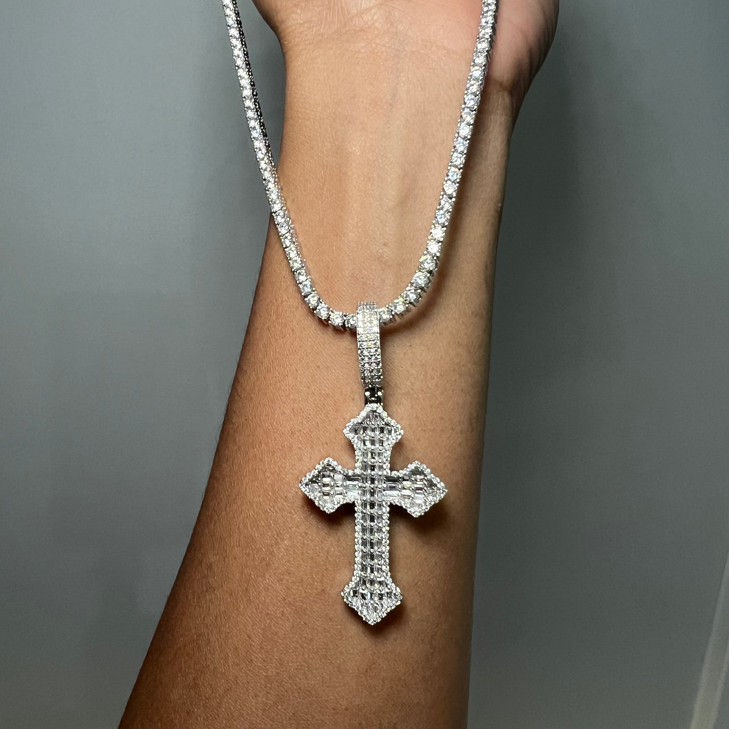 Mega Cross Necklace