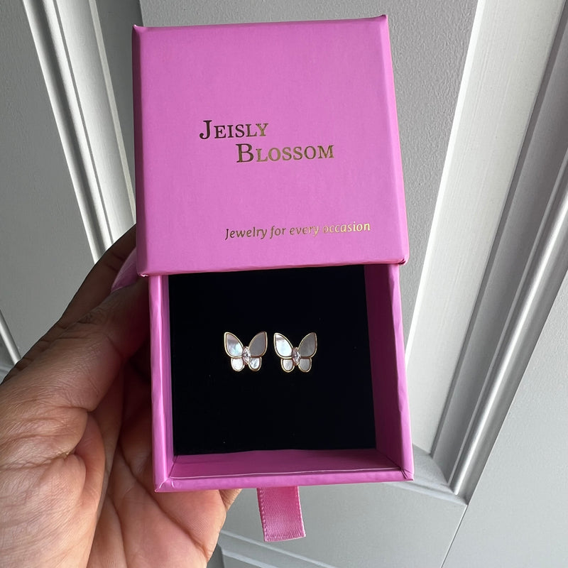 Lily Butterfly Stud Earrings