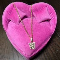 Cuban Initial Necklace