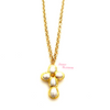 White Cross Necklace
