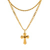 Cross on Layer Necklace