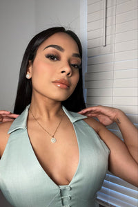 Paisley Baguette Earrings