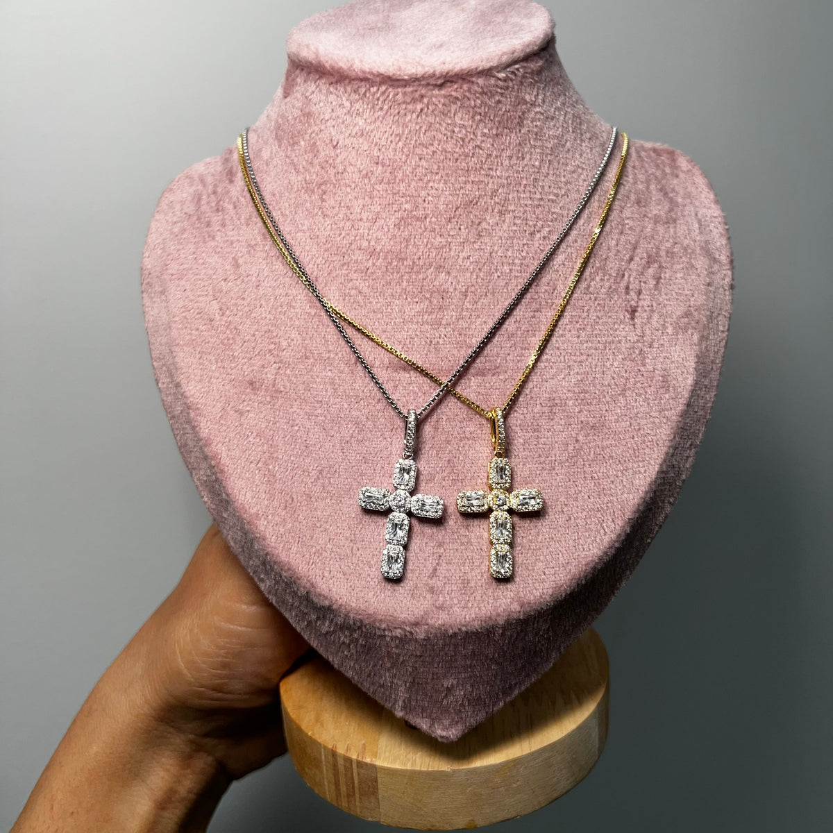 Ivy Cross Necklace