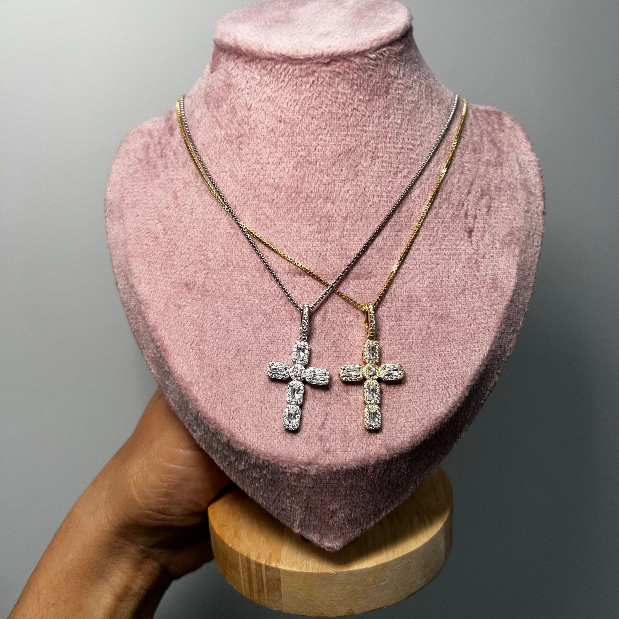 Ivy Cross Necklace