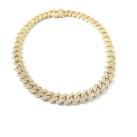 12MM Kardashian Prong Cuban Choker