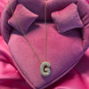 Chubby Bubble Initial Necklace