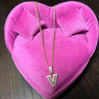 Cuban Initial Necklace