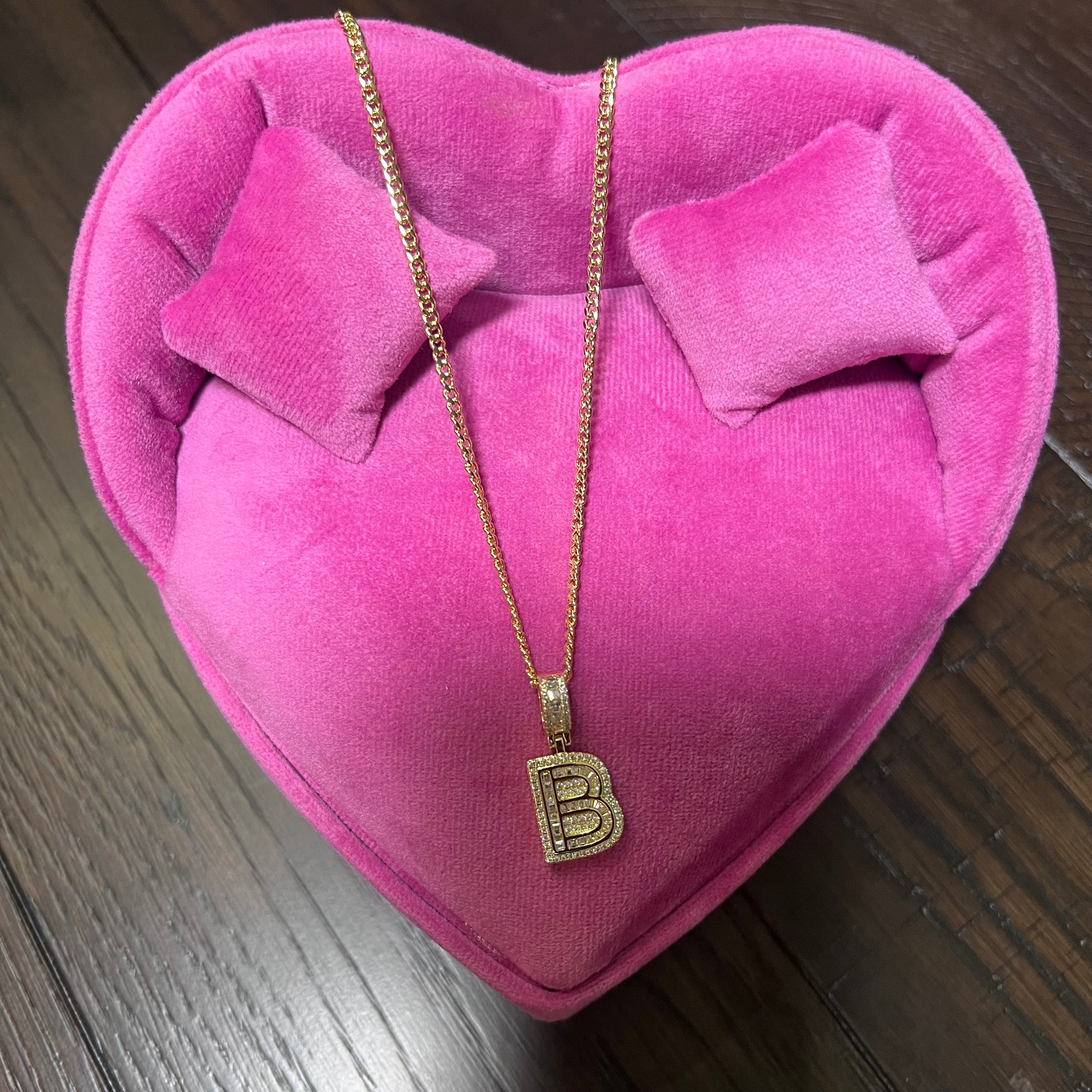 Cuban Initial Necklace