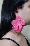 Giant Flower Stud Earrings