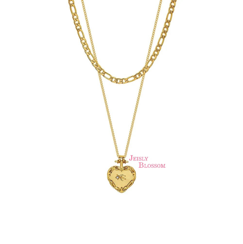 Loving Heart Layered Necklace