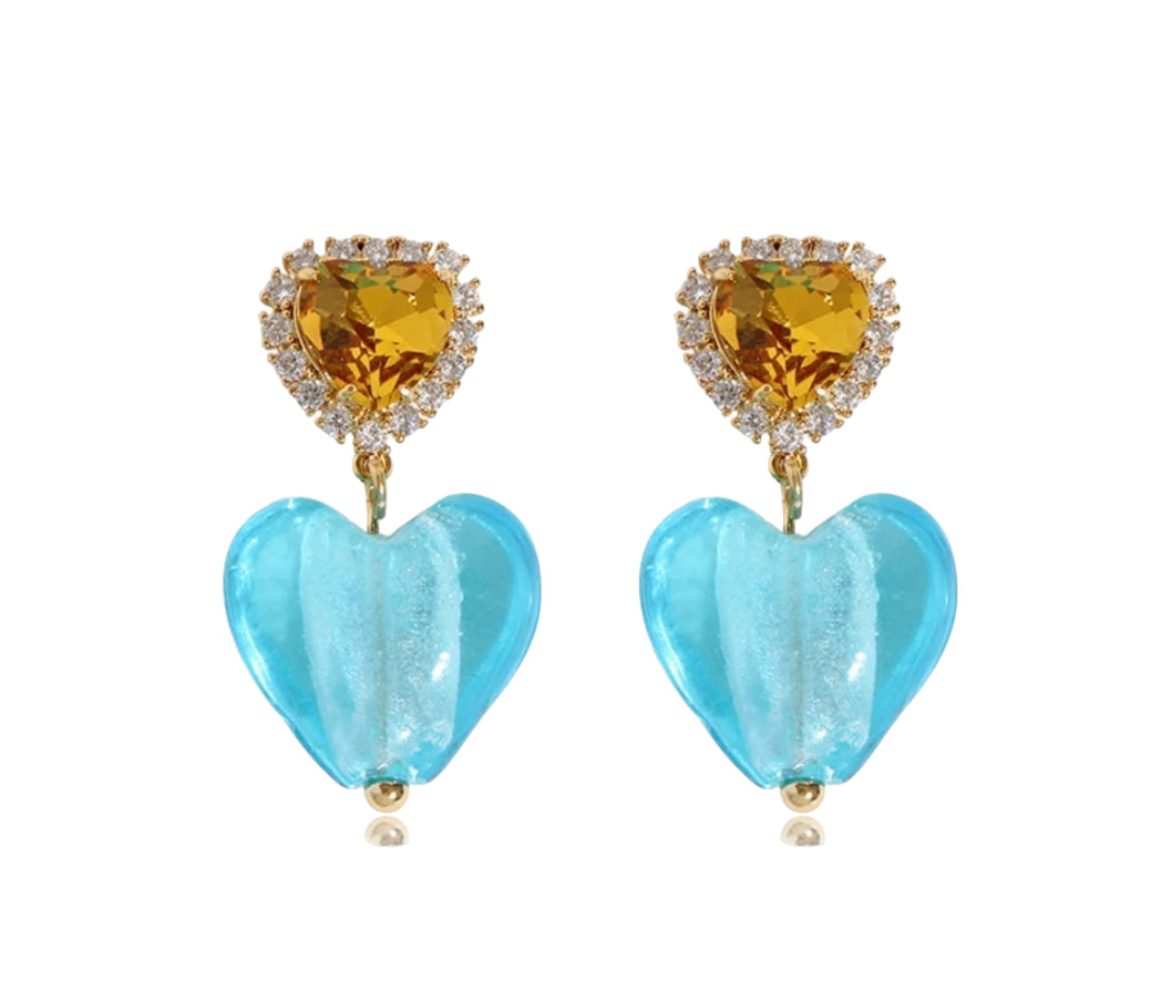 Magic Heart Stud Earrings