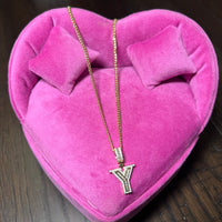 Cuban Initial Necklace