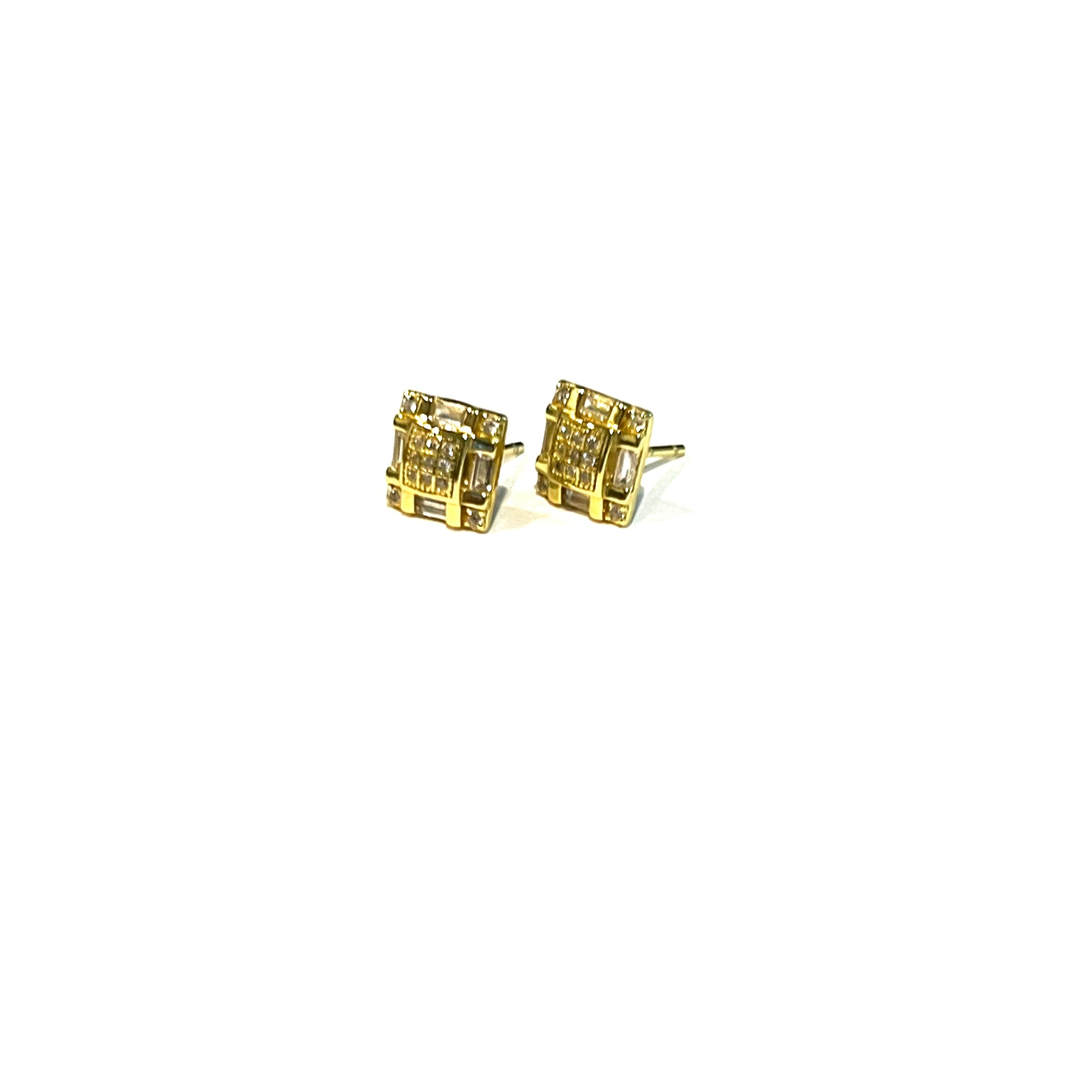 T Tiny Stud Earrings