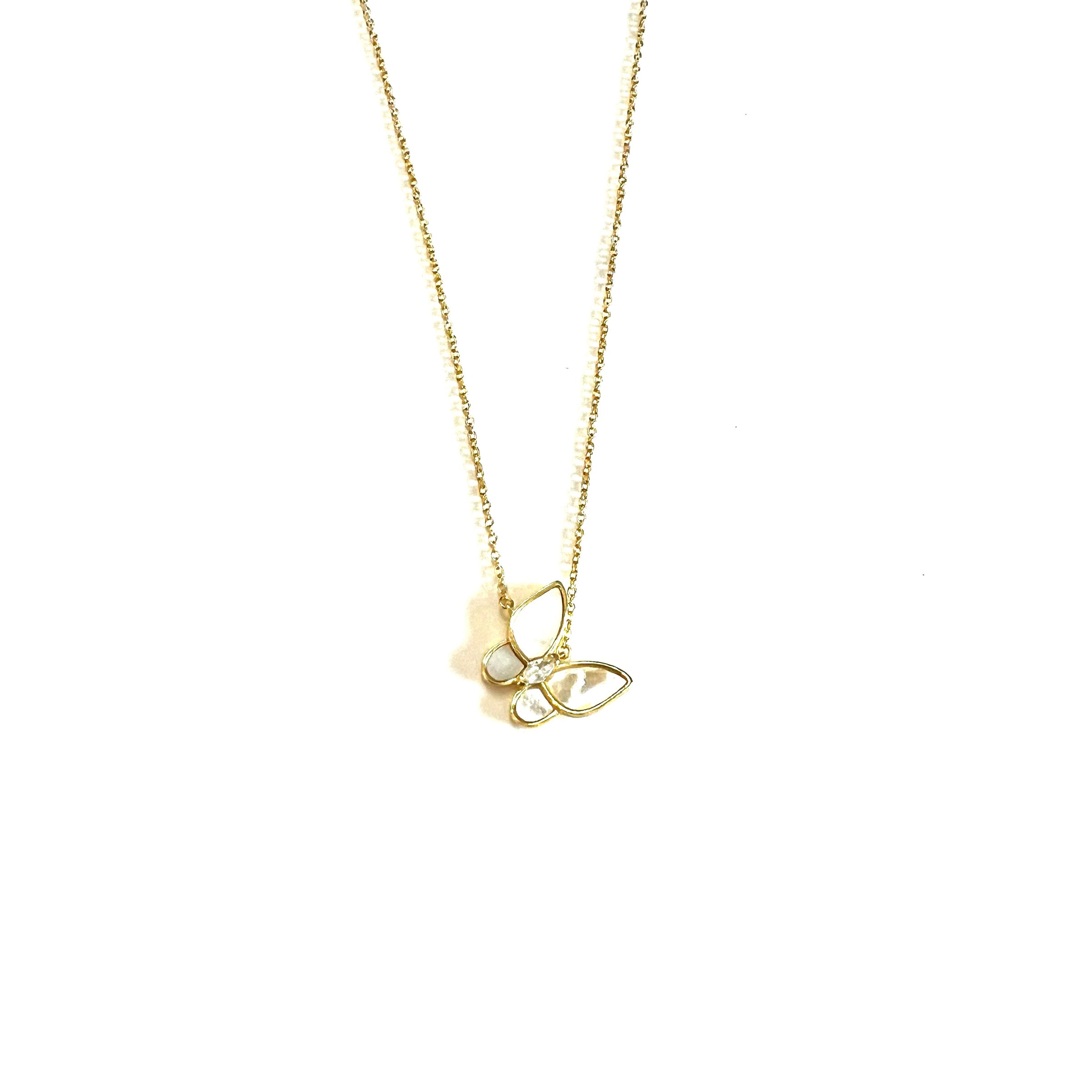 Lily Butterfly Necklace