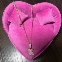 Cuban Initial Necklace