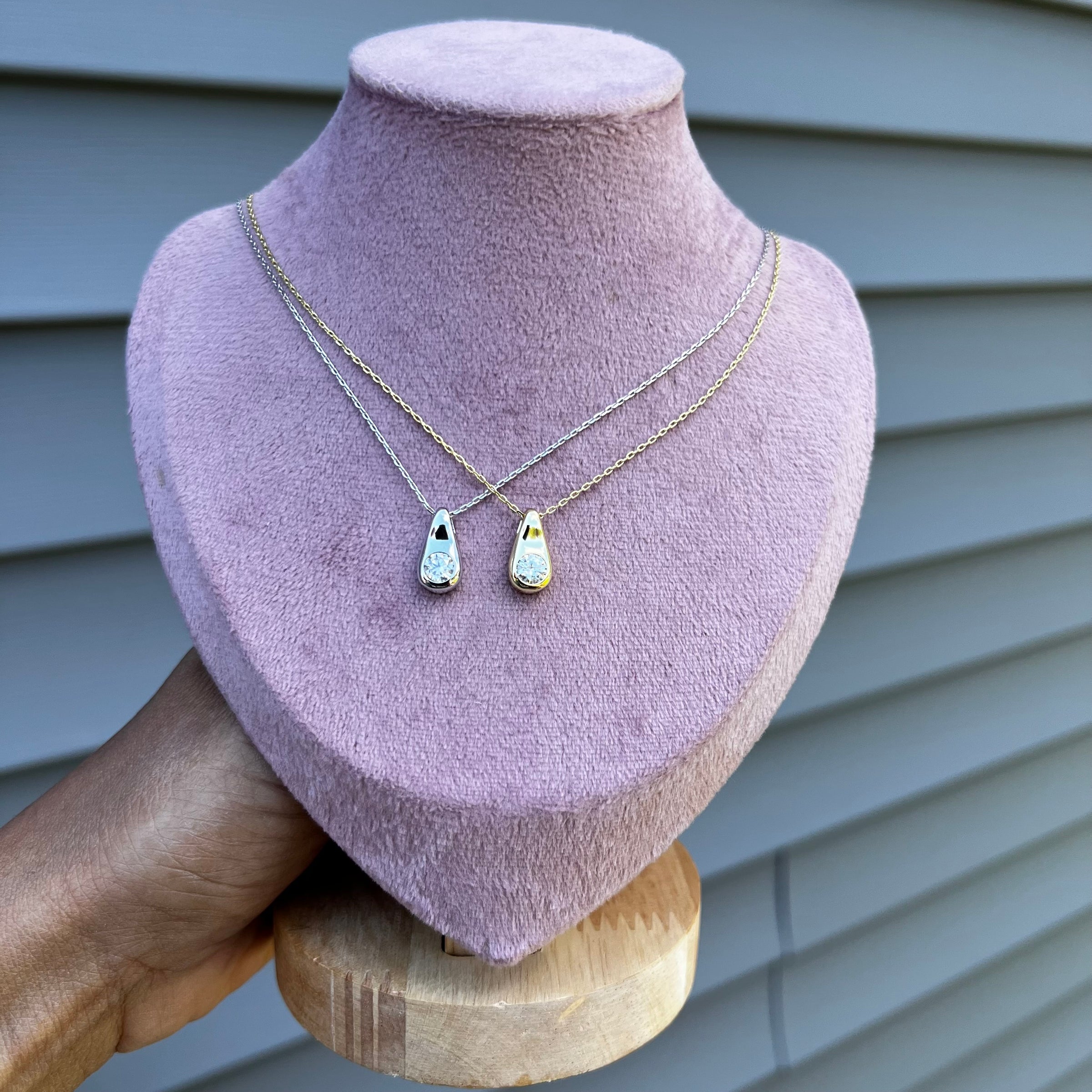 Pear Shape Necklace