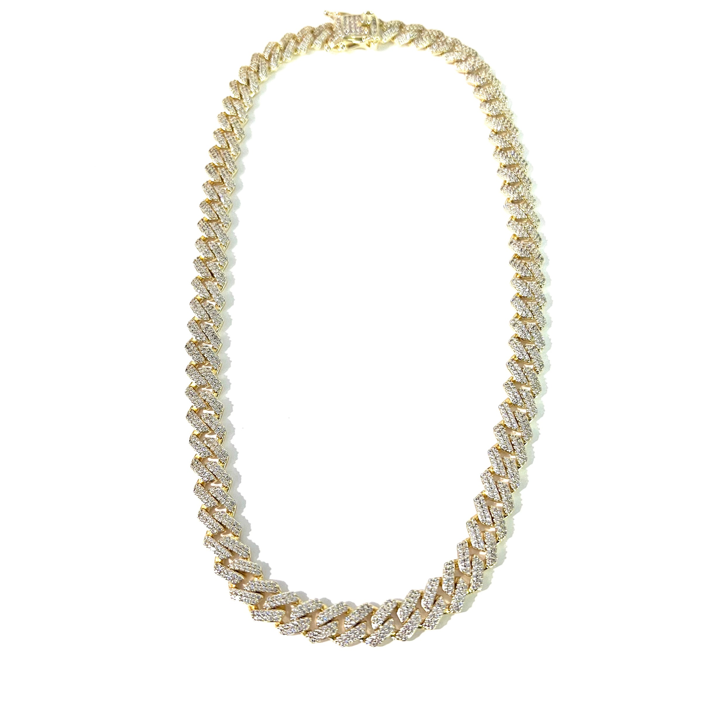 8MM Kardashian Prong Cuban Choker