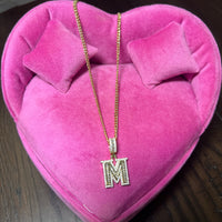 Cuban Initial Necklace