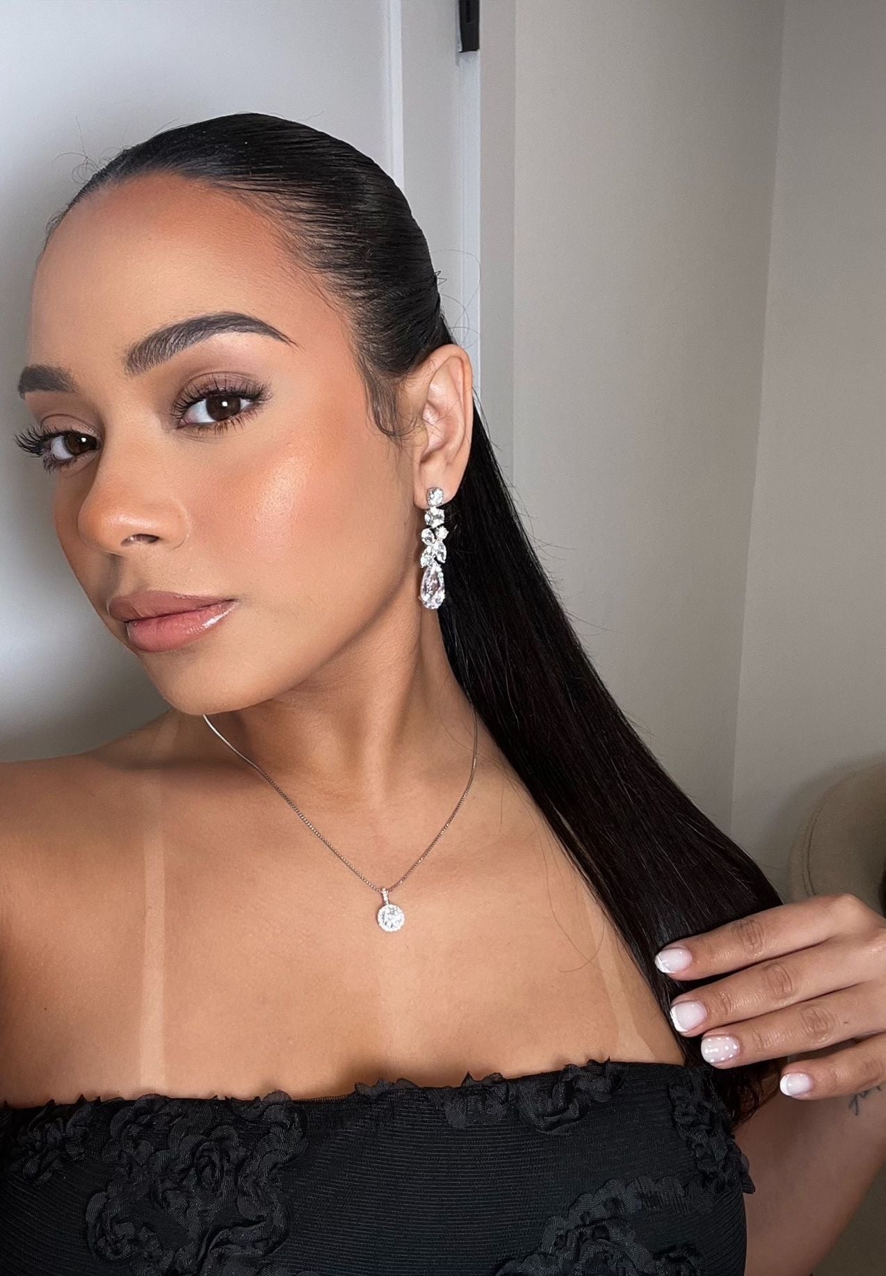 Crystal Stud Earrings