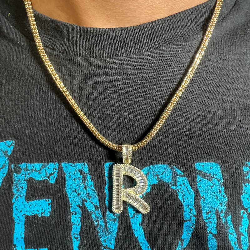 The Ice Cut Initial Necklace
