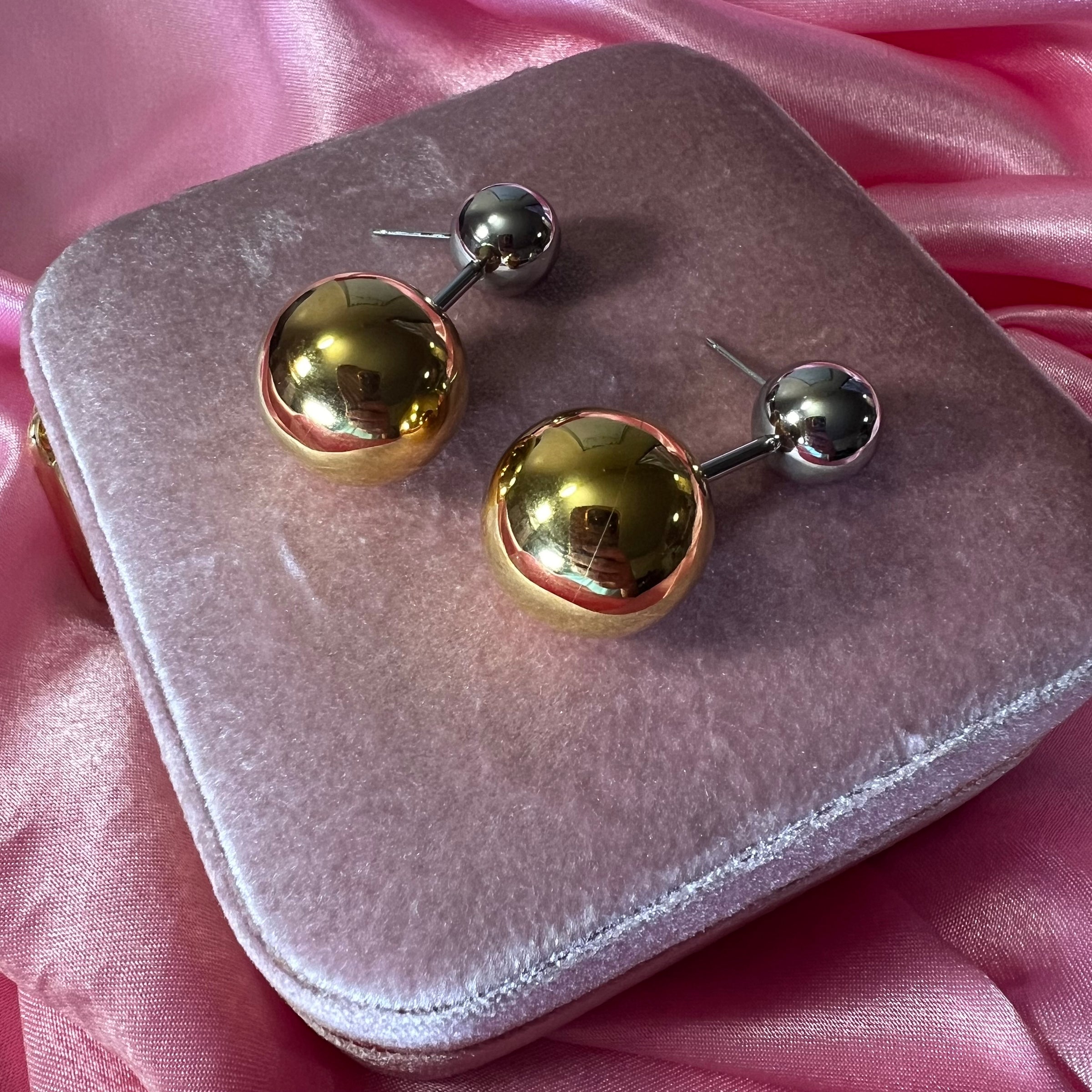 Ball Stud Earrings