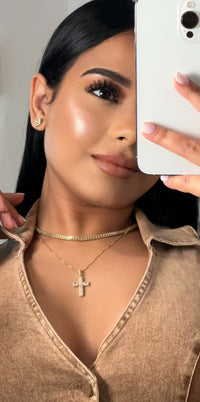 Ivy Cross Necklace