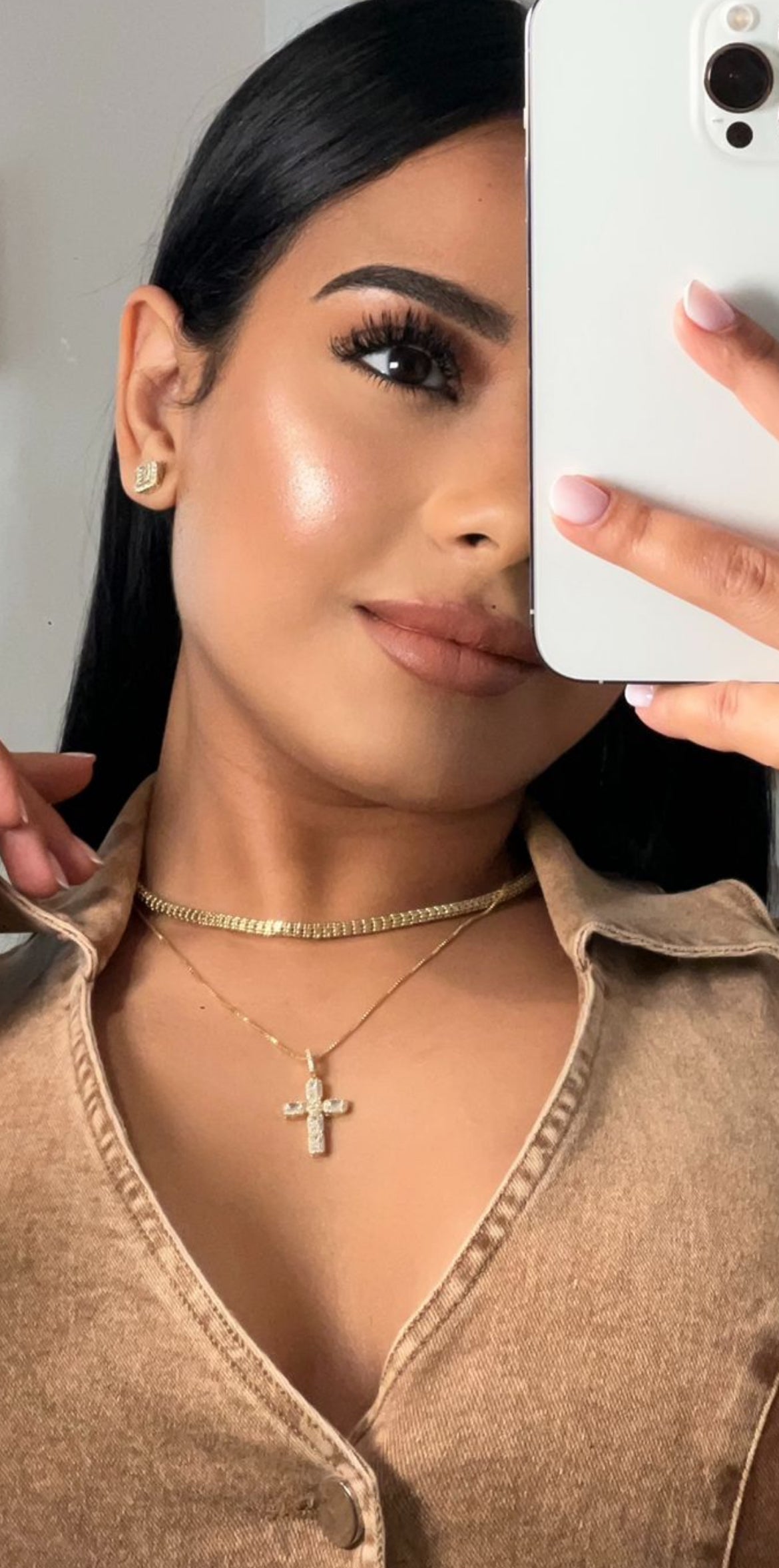 Ivy Cross Necklace